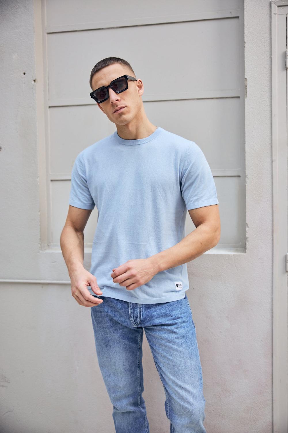 Freeman T. Porter Octave Argos T-shirt Oversize Homme Skyway