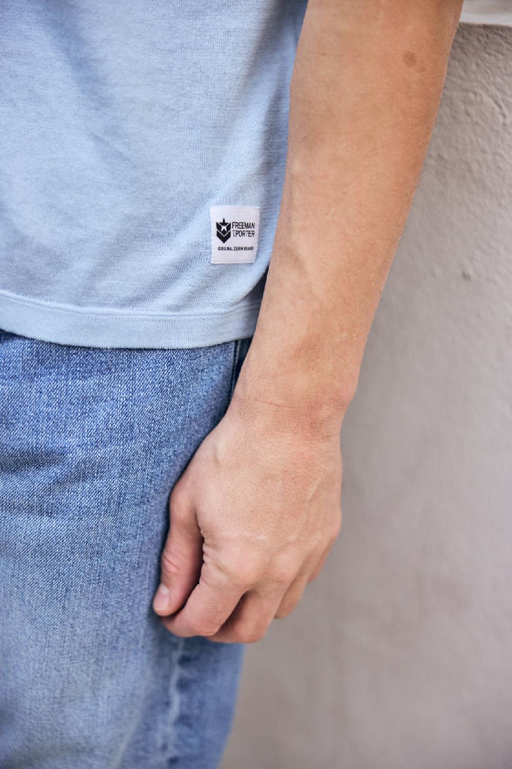 Freeman T. Porter Octave Argos T-shirt Oversize Homme Skyway