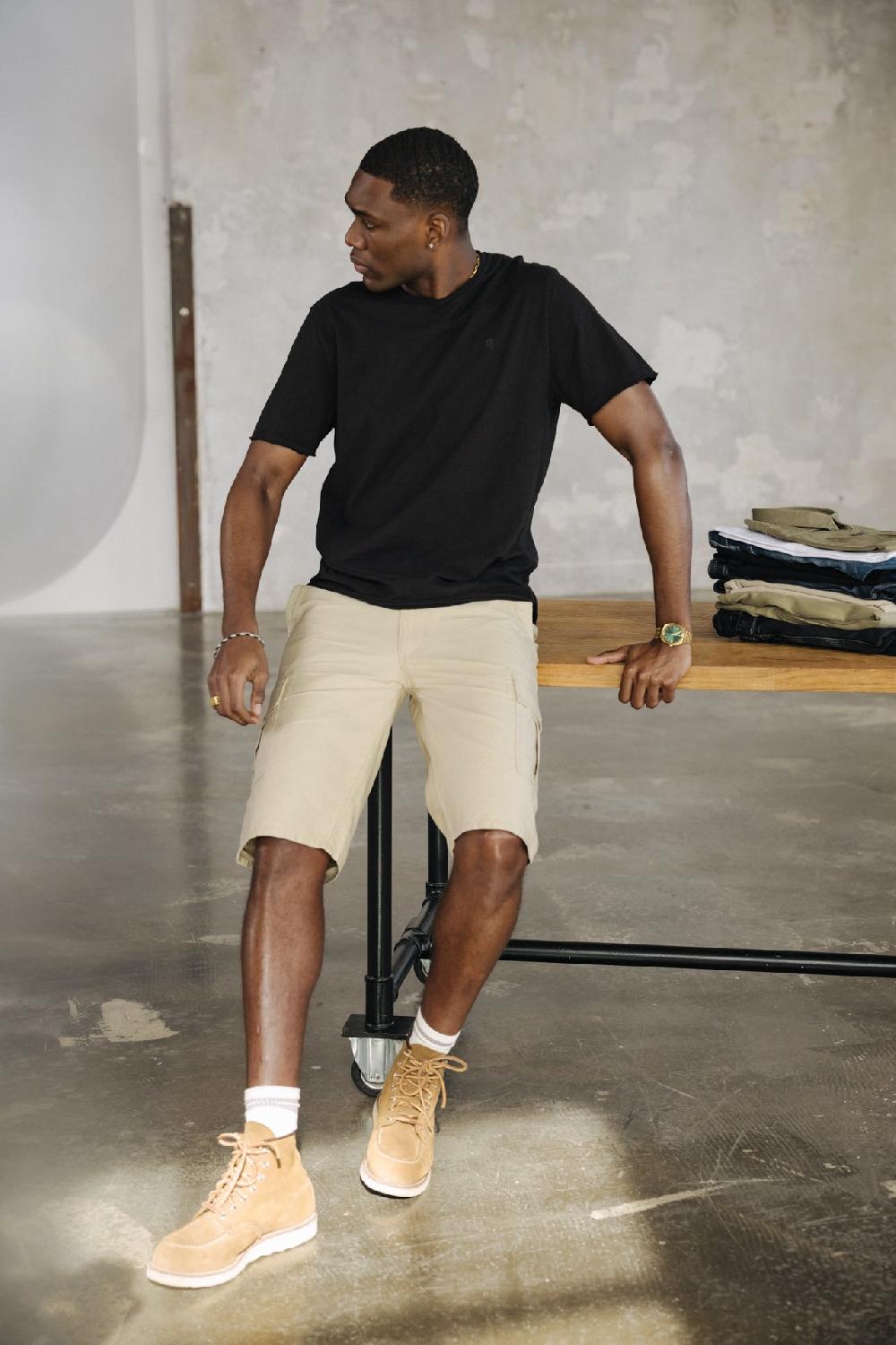 Freeman T. Porter Oscar Jerrican Short Homme Overcast