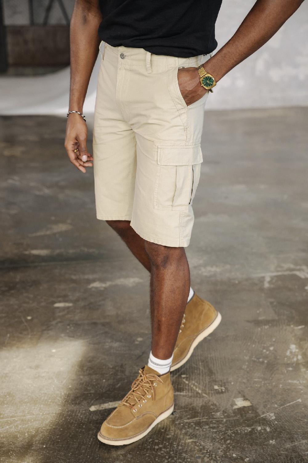 Freeman T. Porter Oscar Jerrican Short Homme Overcast