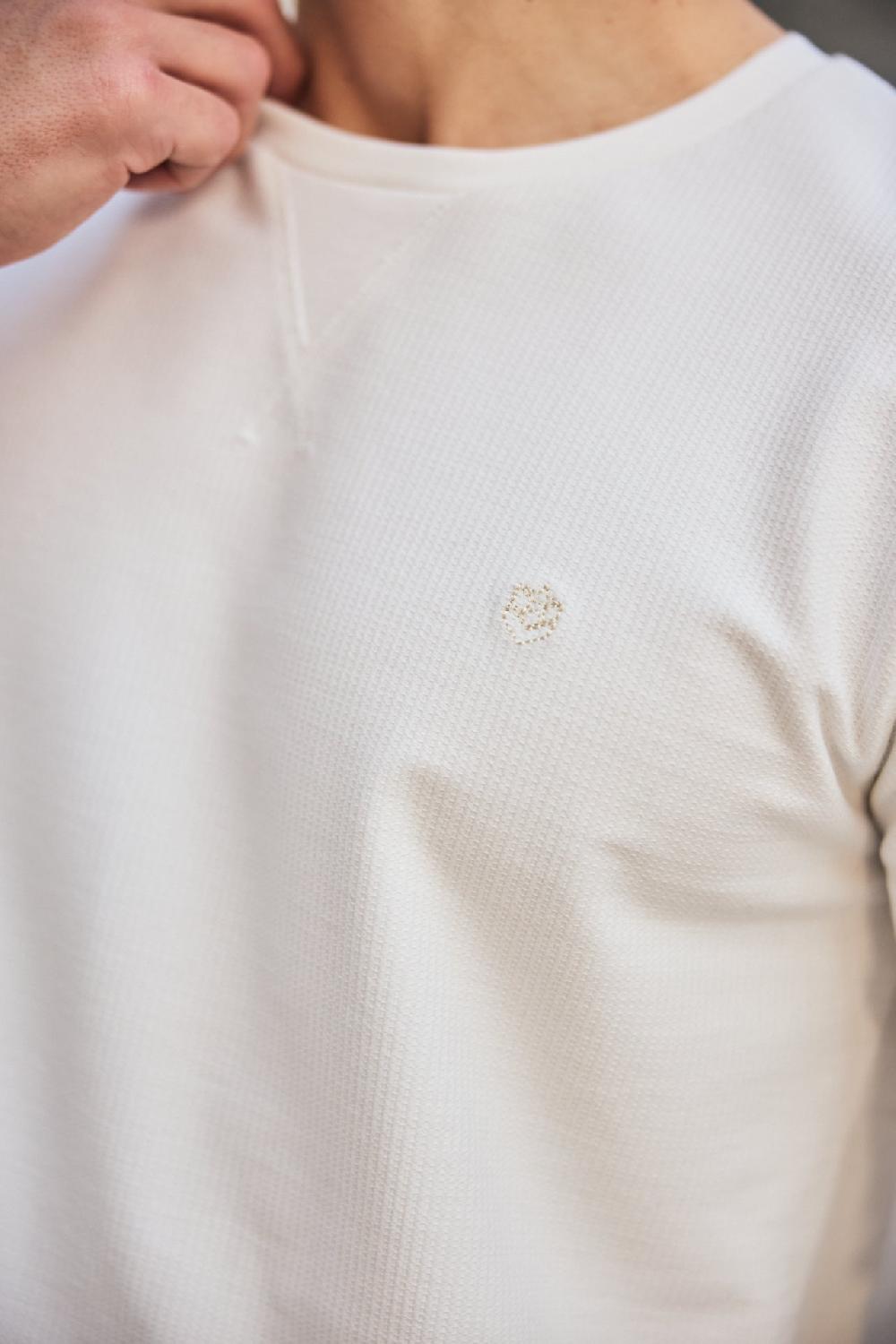 Freeman T. Porter Pharell Relievo T-shirt Homme Off White