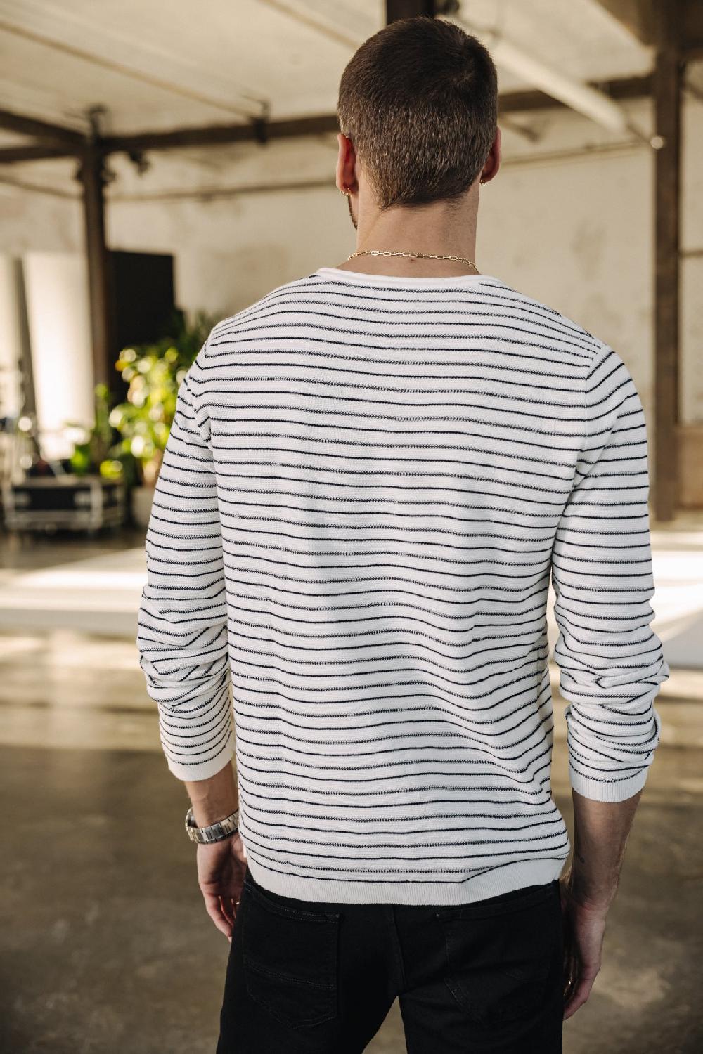 Freeman T. Porter Pharell Santorini Pull Homme Light Gray