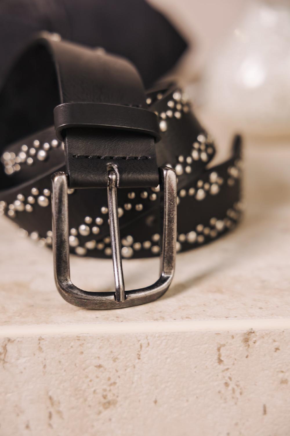 Freeman T. Porter Reesy Ceinture En Cuir Femme Black