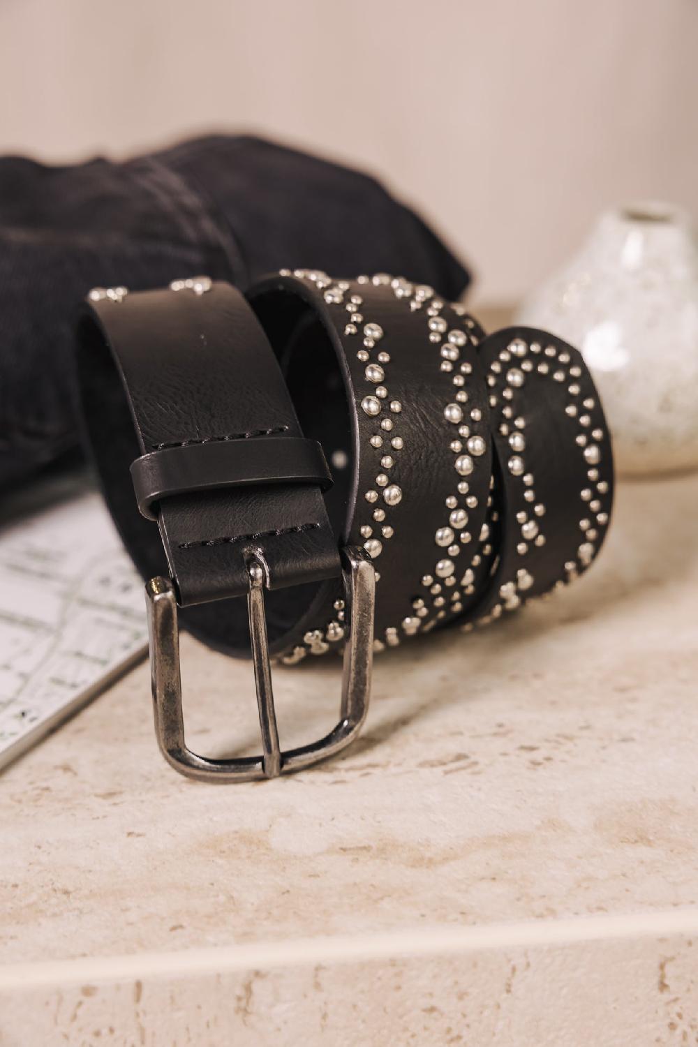 Freeman T. Porter Reesy Ceinture En Cuir Femme Black