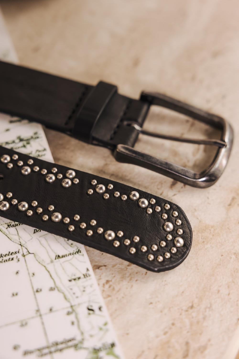 Freeman T. Porter Reesy Ceinture En Cuir Femme Black