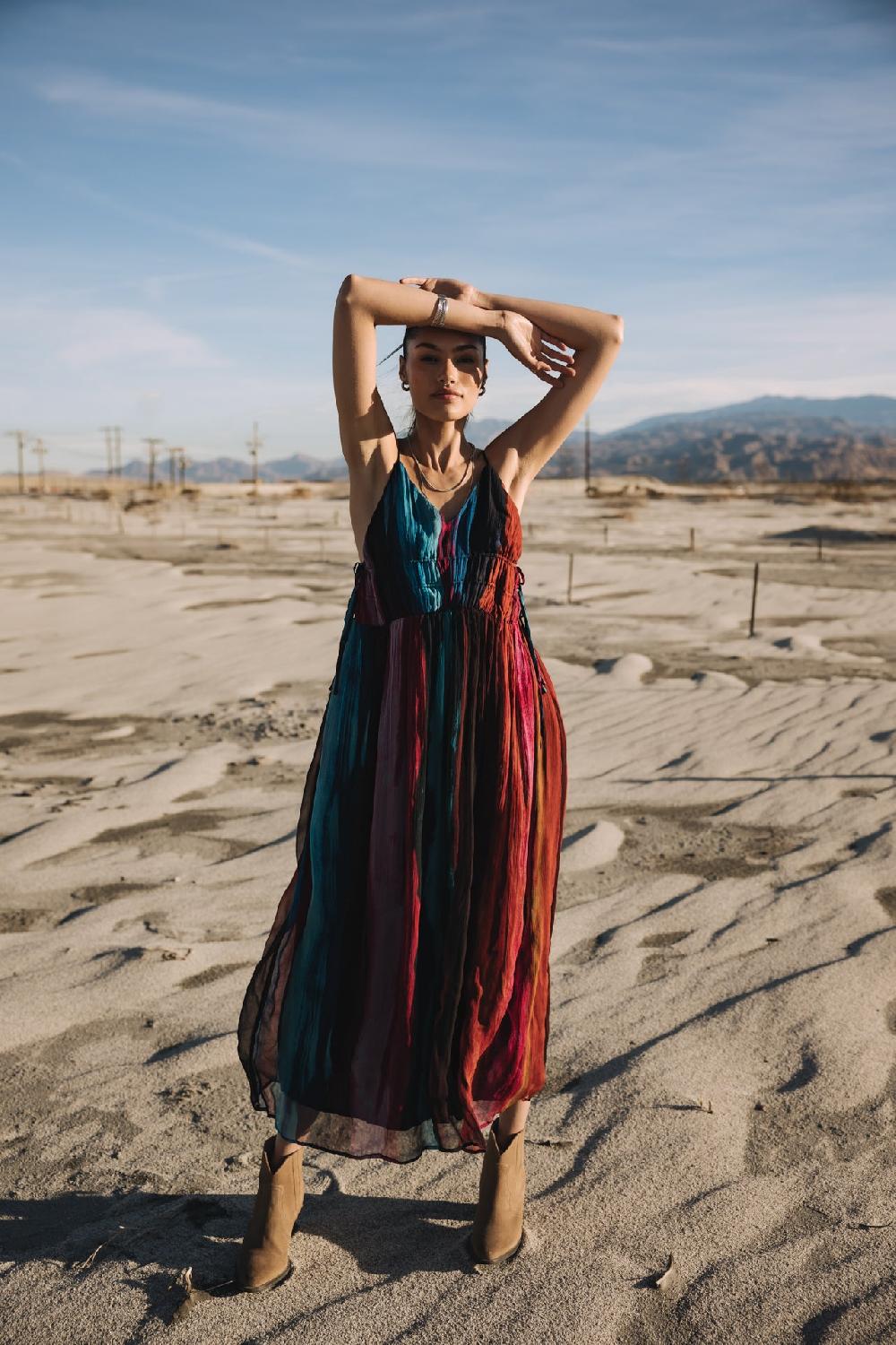 freeman t. porter Rizlene Holi Robe à bretelles Femme original