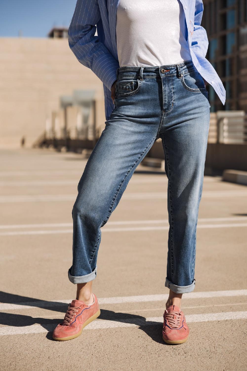 freeman t. porter Scarlett S-SDM Jeans droit cropped Femme saopolo med