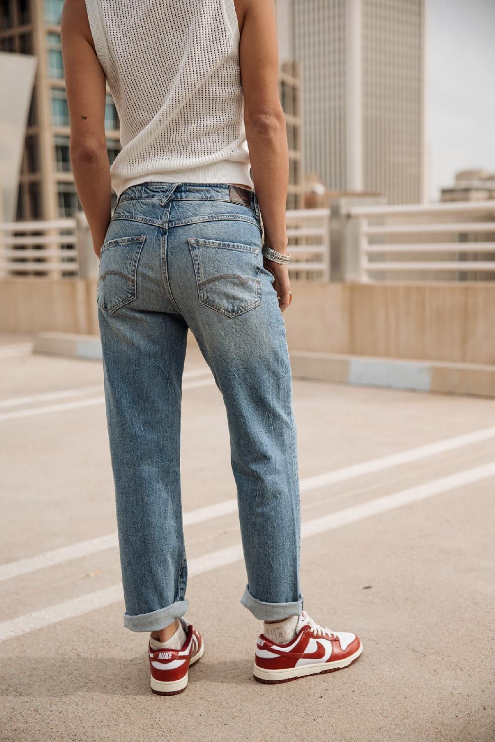 Freeman T. Porter Scarlett SDM Jeans Droit Cropped Femme Bocaina