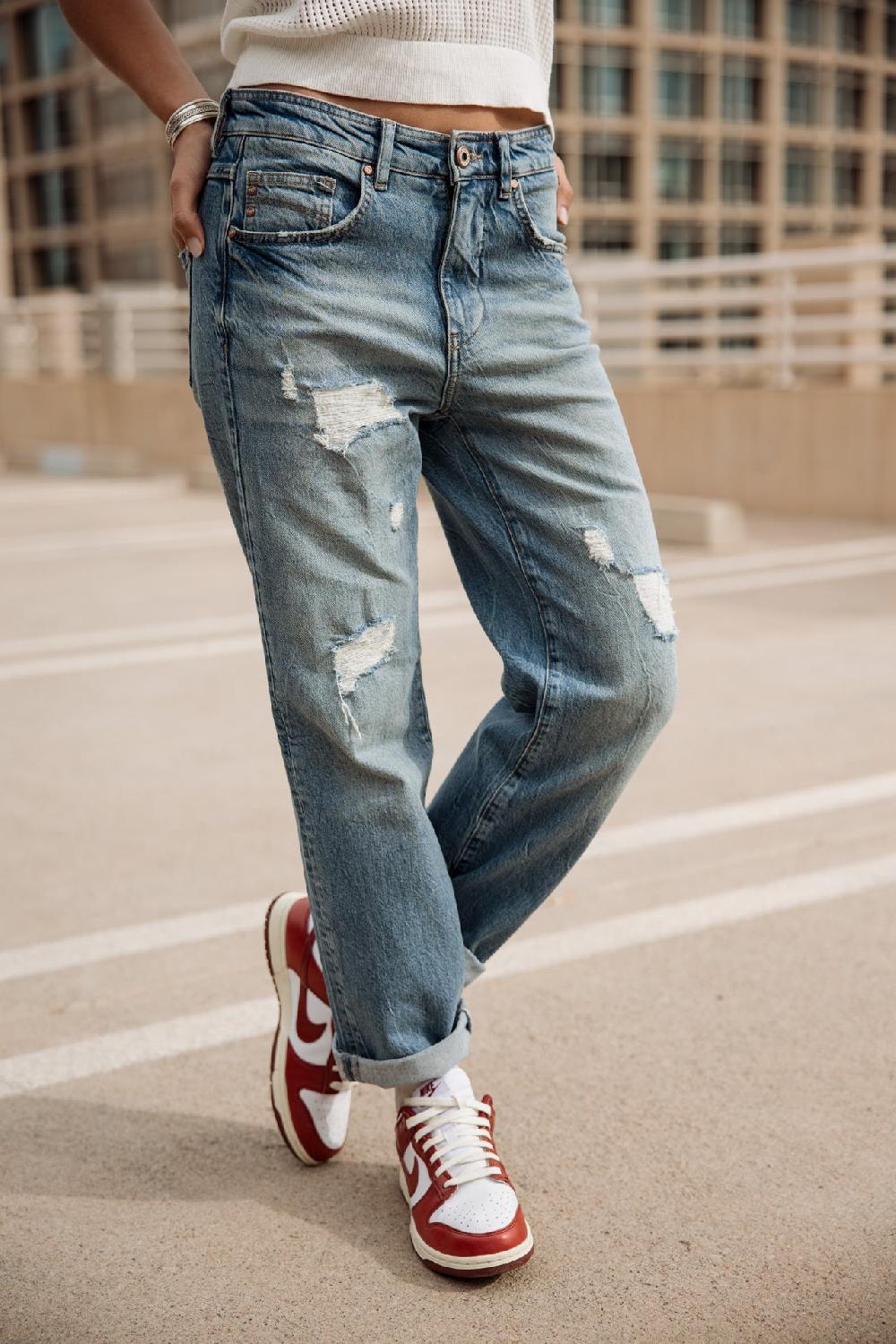 freeman t. porter Scarlett SDM Jeans droit cropped Femme bocaina