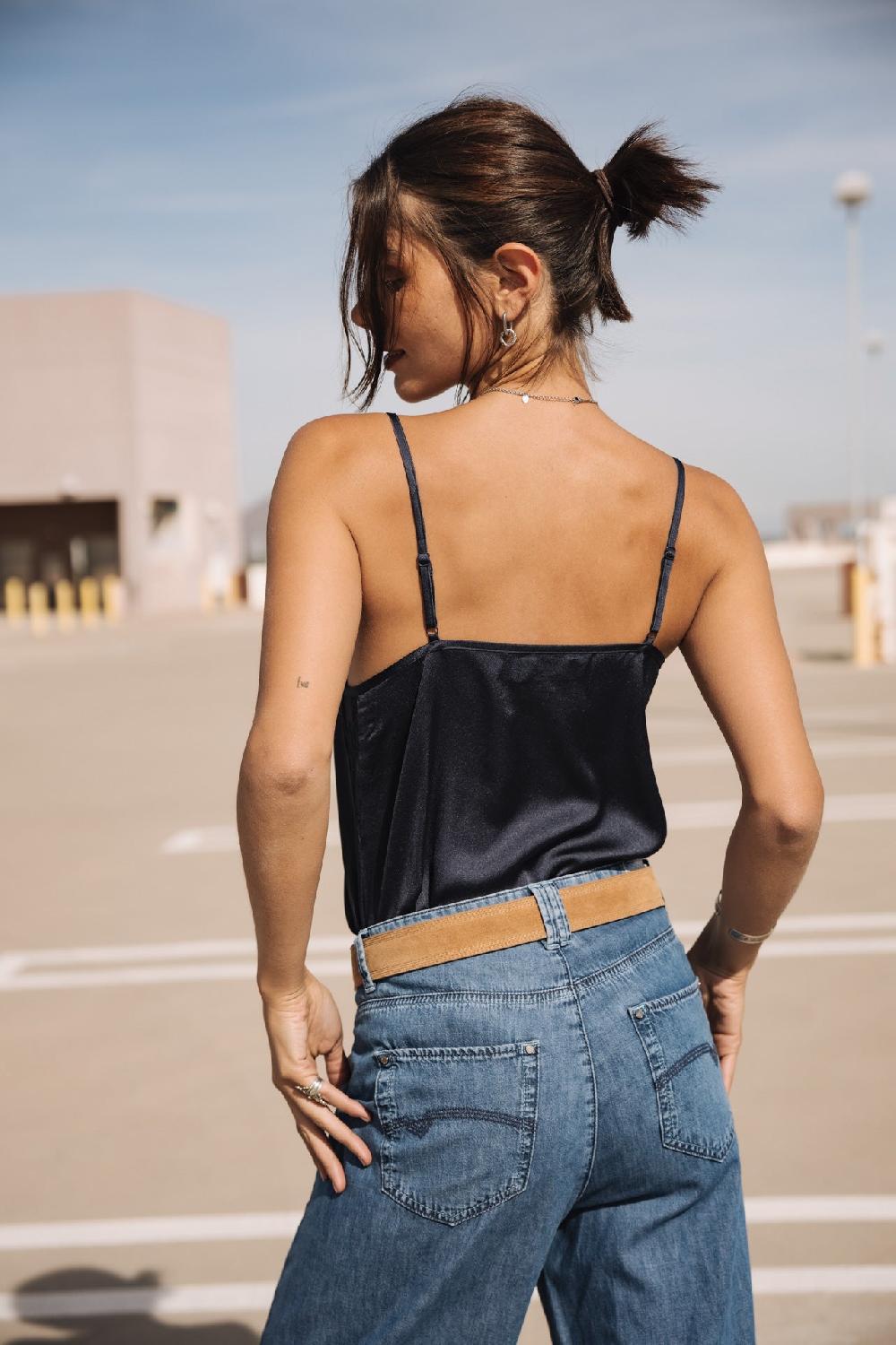 Freeman T. Porter Seliane Plain Top Nuisette Femme Peacoat