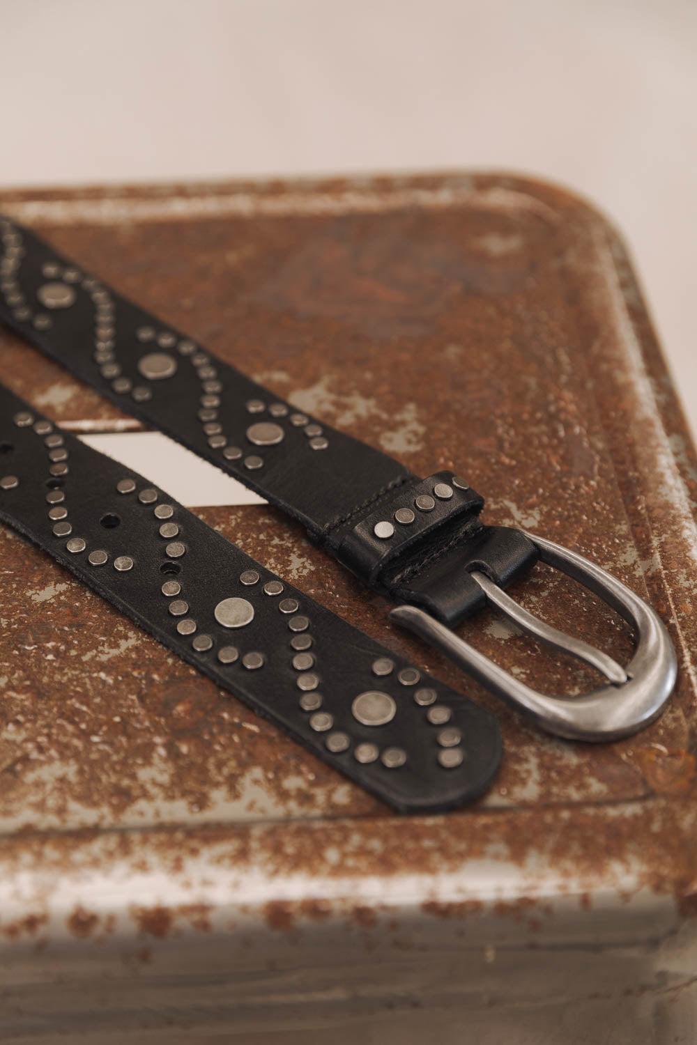 Freeman T. Porter Serra Ceinture En Cuir Femme Black