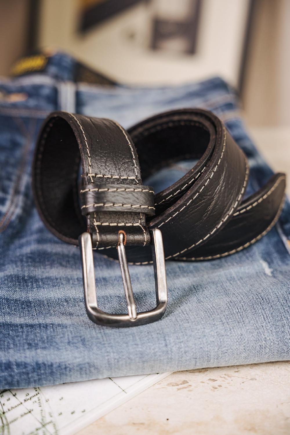 Freeman T. Porter Shilo Ceinture En Cuir Homme Black