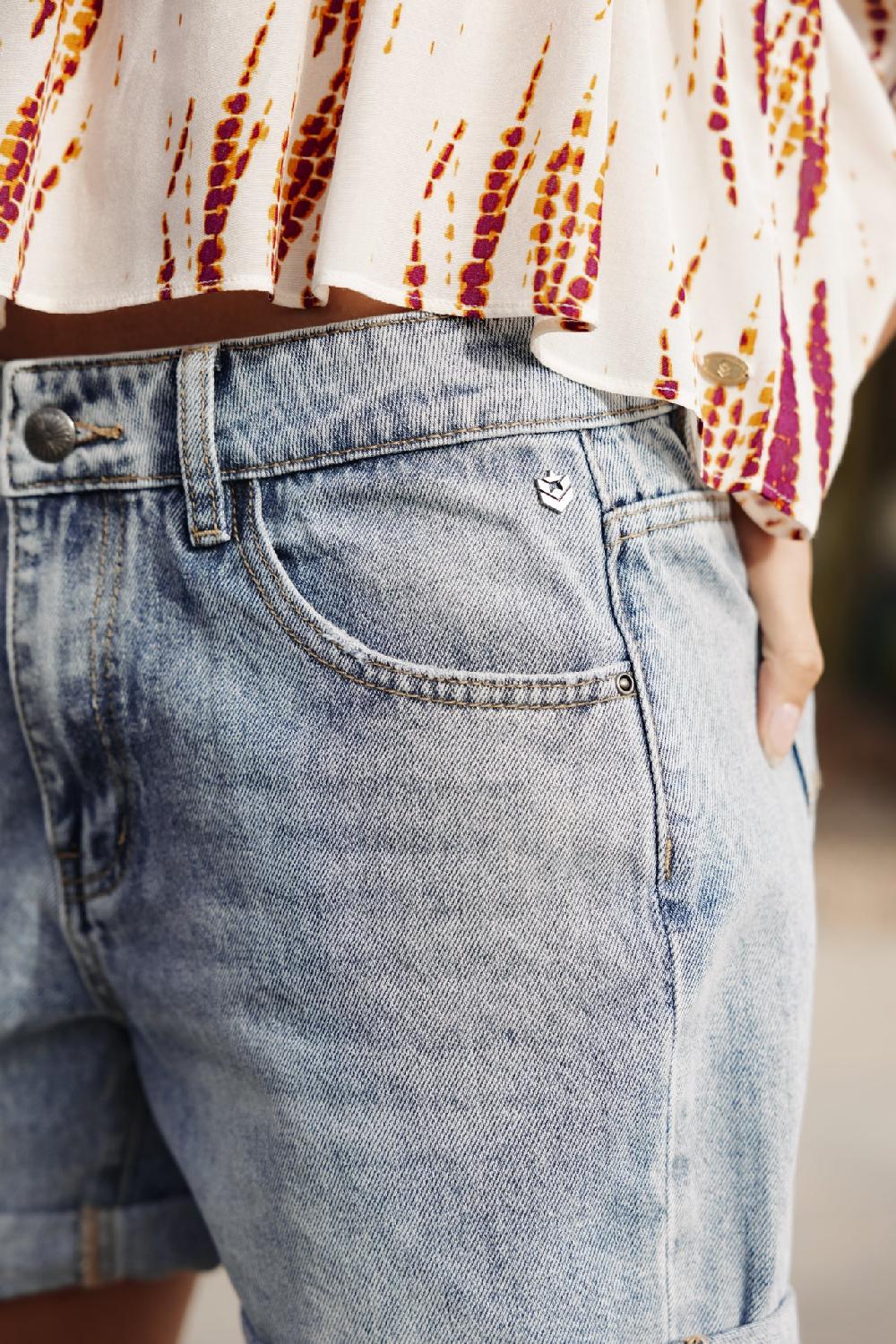 Freeman T. Porter Skylie Denim Short Loose Femme Jackpot