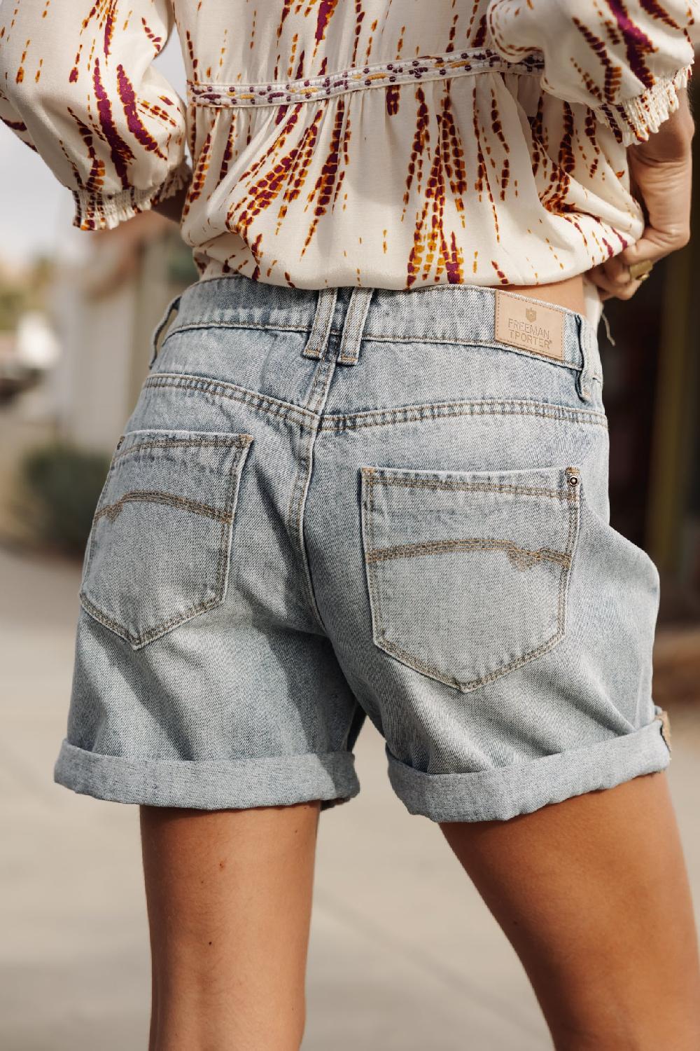freeman t. porter Skylie Denim Short loose Femme jackpot