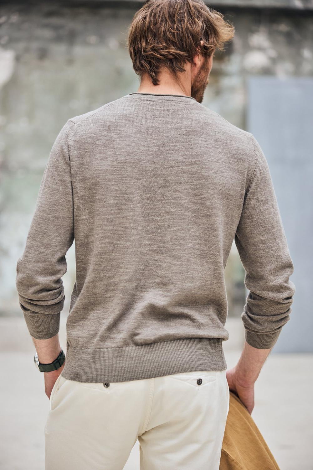 Freeman T. Porter Solino Sluby Pull Col Rond Homme Overland Trek