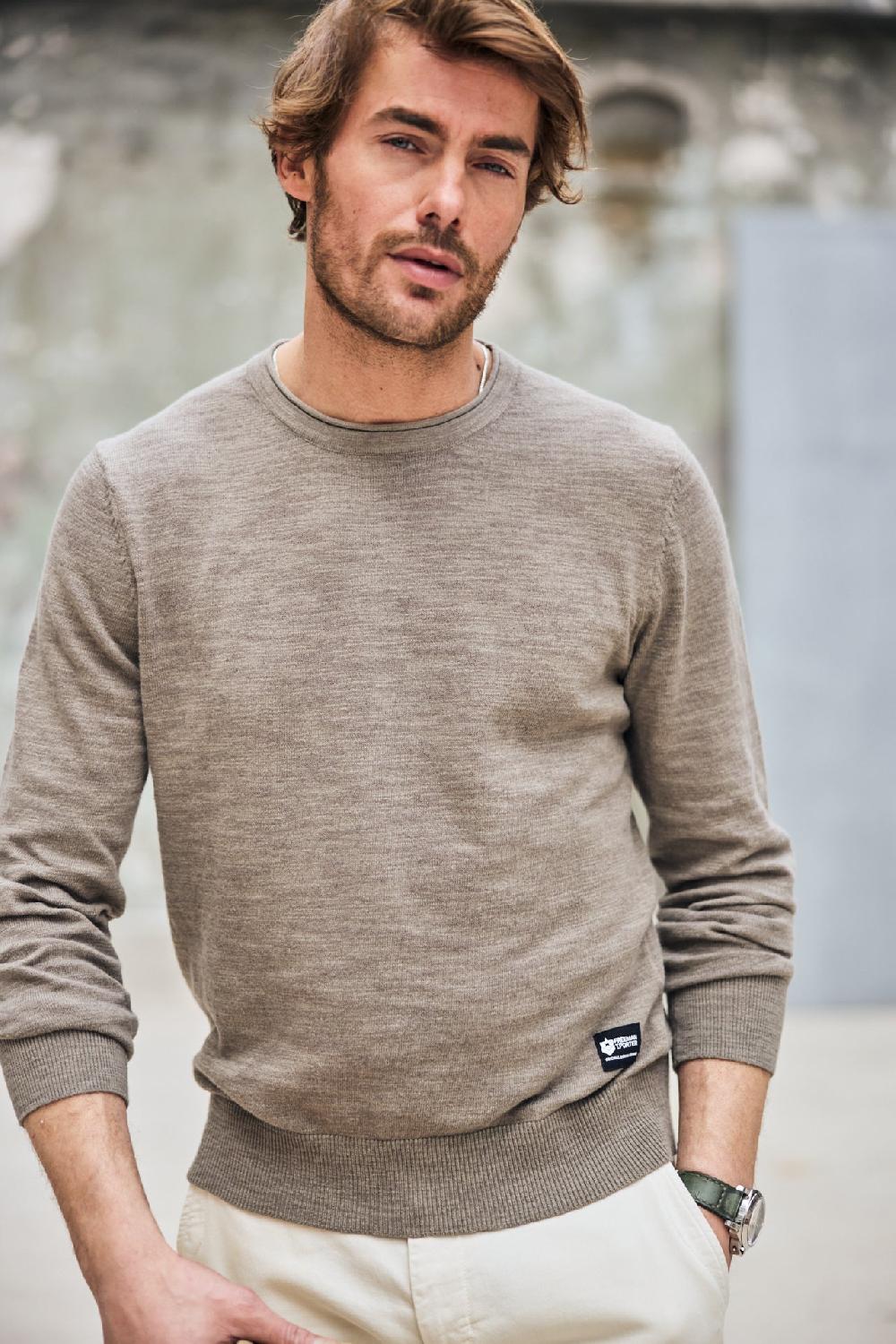 freeman t. porter Solino Sluby Pull col rond Homme overland trek