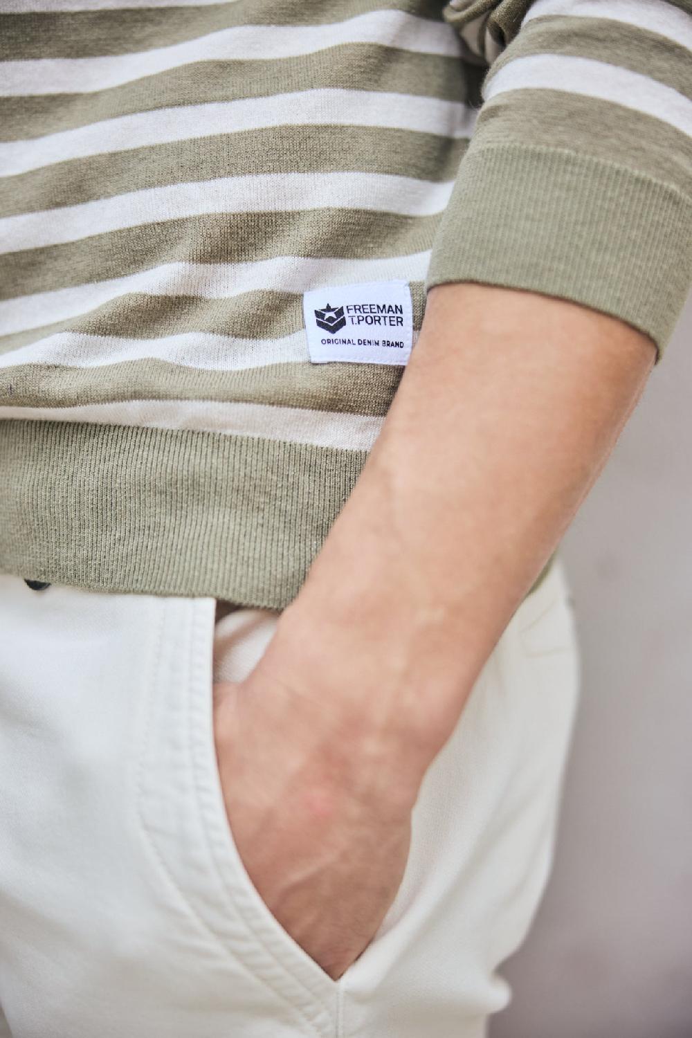 Freeman T. Porter Sonny Argos Pull Col Rond Homme Overland Trek