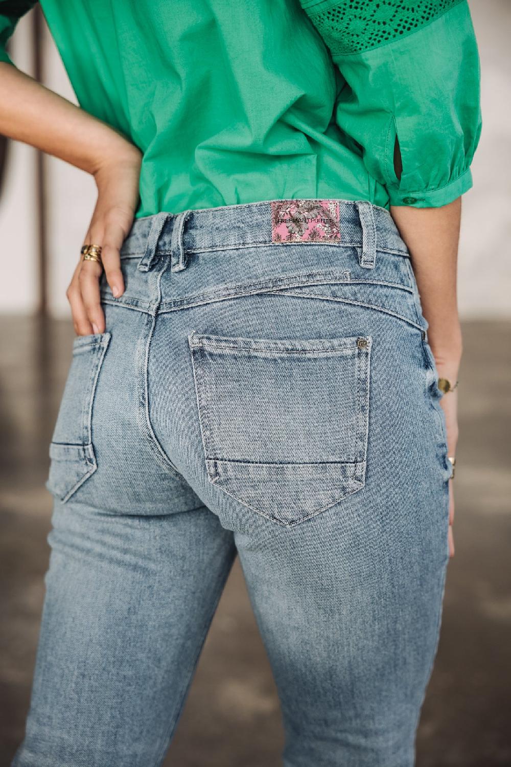 Freeman T. Porter Sophy S-SDM Jeans Slim Cropped Femme Pirana