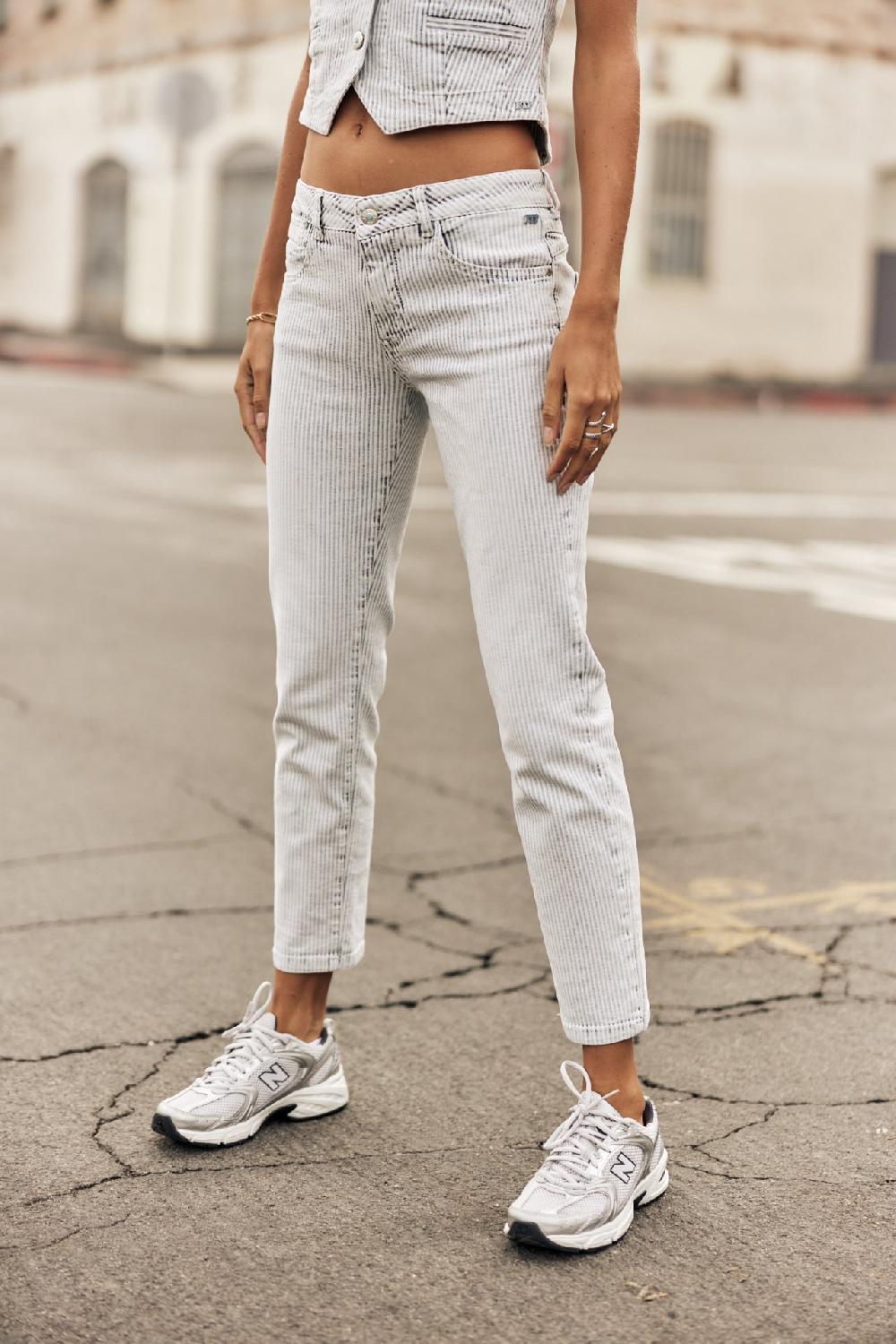 freeman t. porter Sophy SDM Jeans slim cropped Femme bossanova