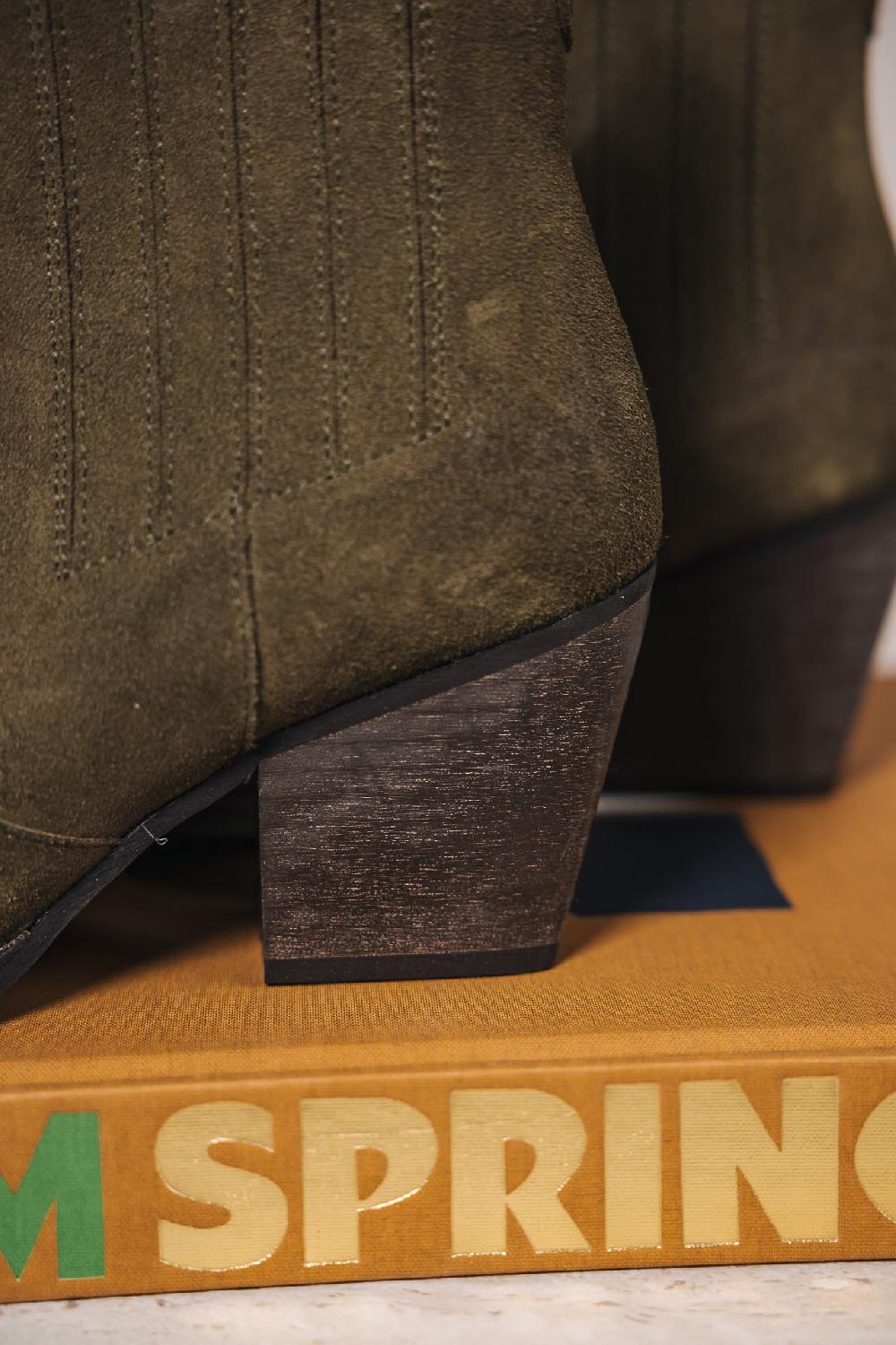 Freeman T. Porter Tamara Studs Boots En Daim Femme Trebol