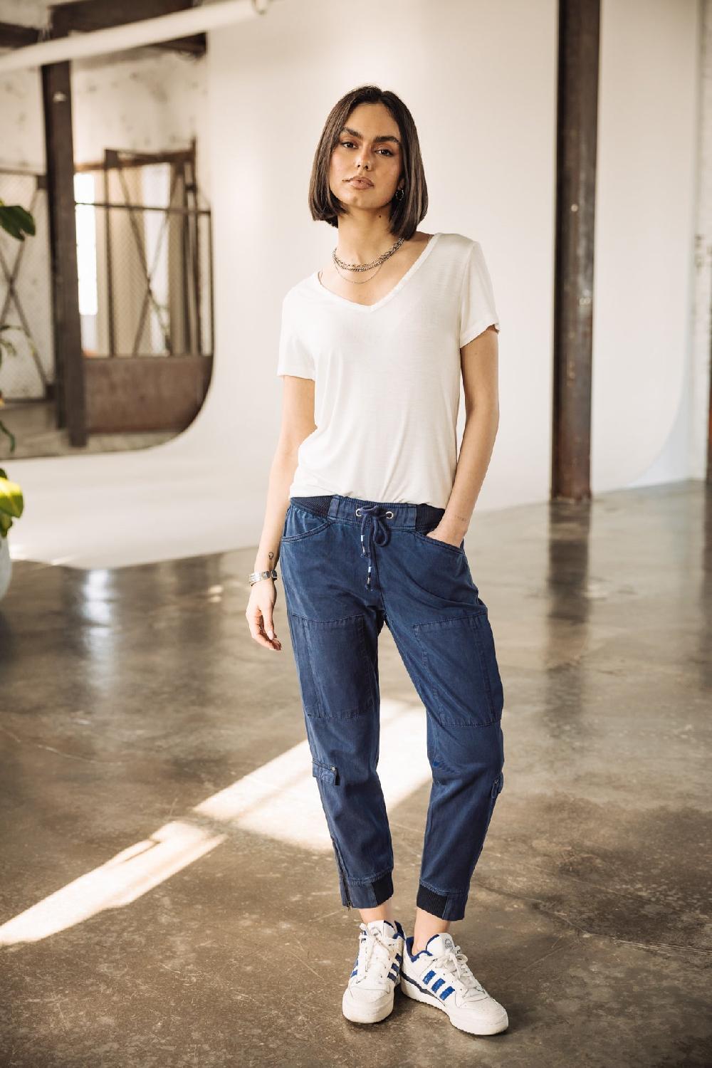 Freeman T. Porter Tarissa Icon T-shirt Logo En Strass Femme White