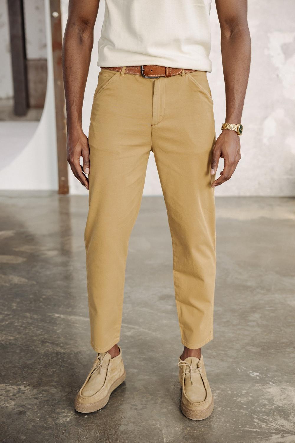 freeman t. porter Tiago Spiny Pantalon cropped Homme kelp