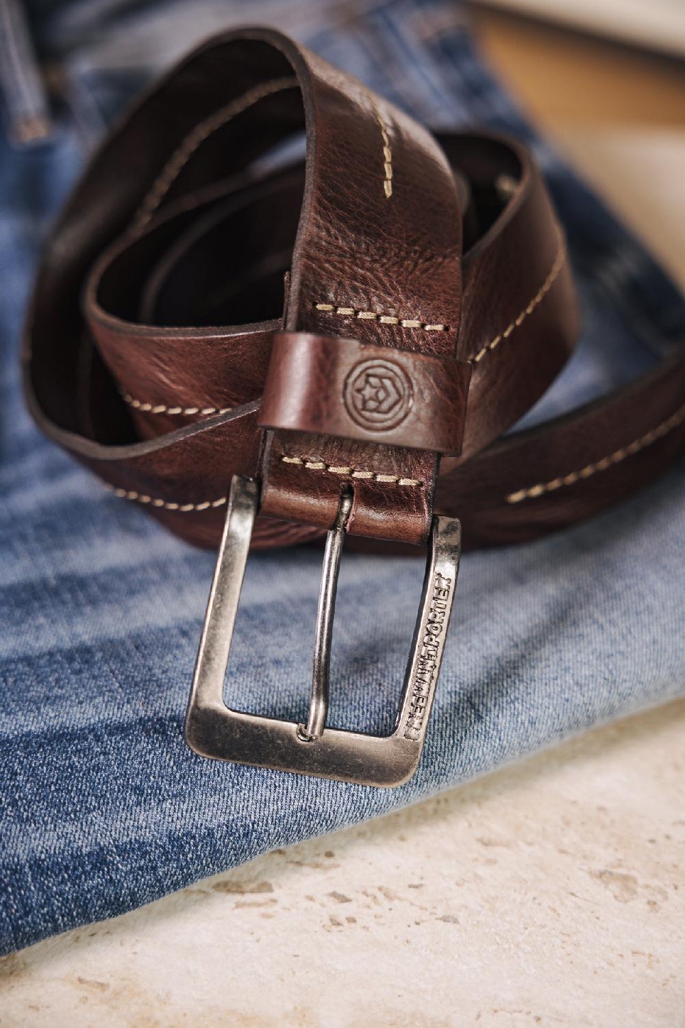 freeman t. porter Tibby Ceinture en cuir Femme brown