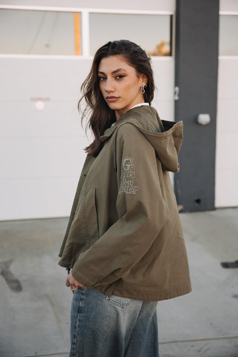 Freeman T. Porter Vendana Parka à Capuche Femme Light Khaki