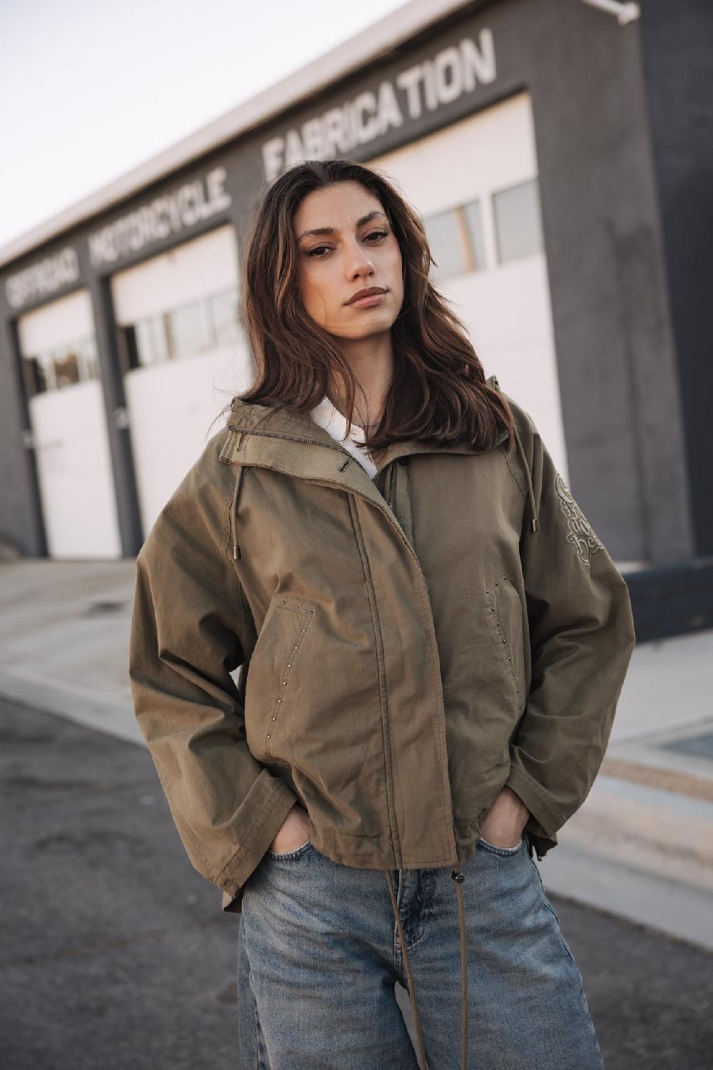 freeman t. porter Vendana Parka à capuche Femme light khaki