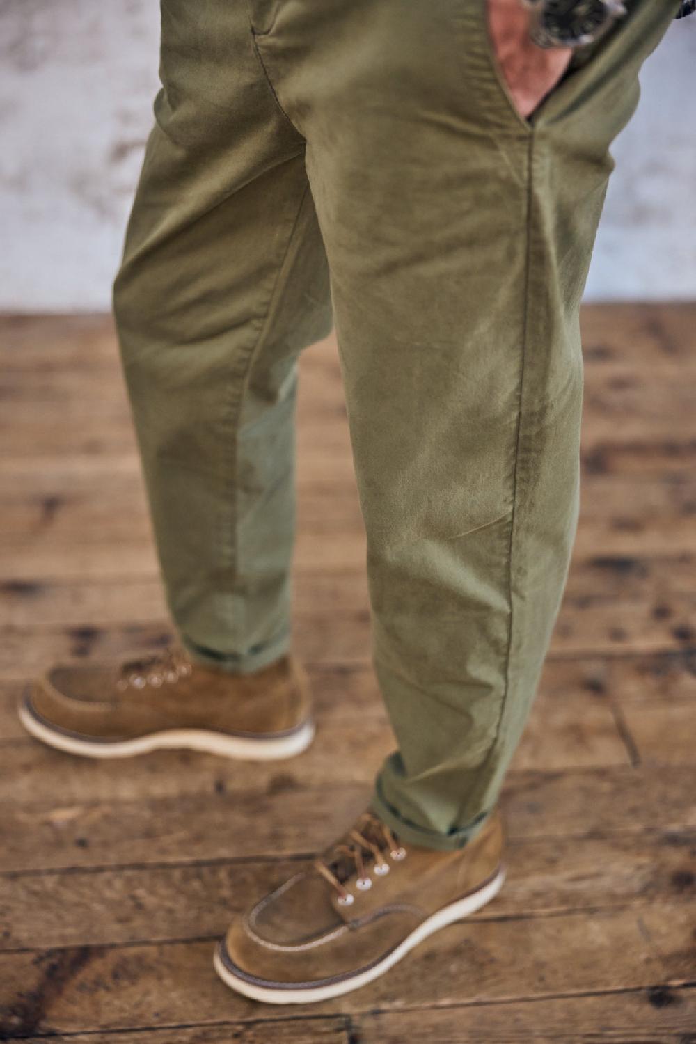Freeman T. Porter Wesley Alabama Pantalon Cropped Homme Deep Lichen Green