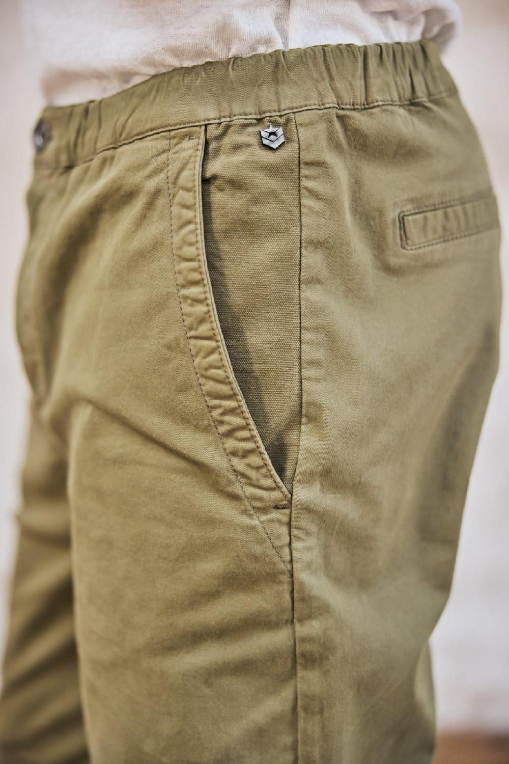 Freeman T. Porter Wesley Alabama Pantalon Cropped Homme Deep Lichen Green