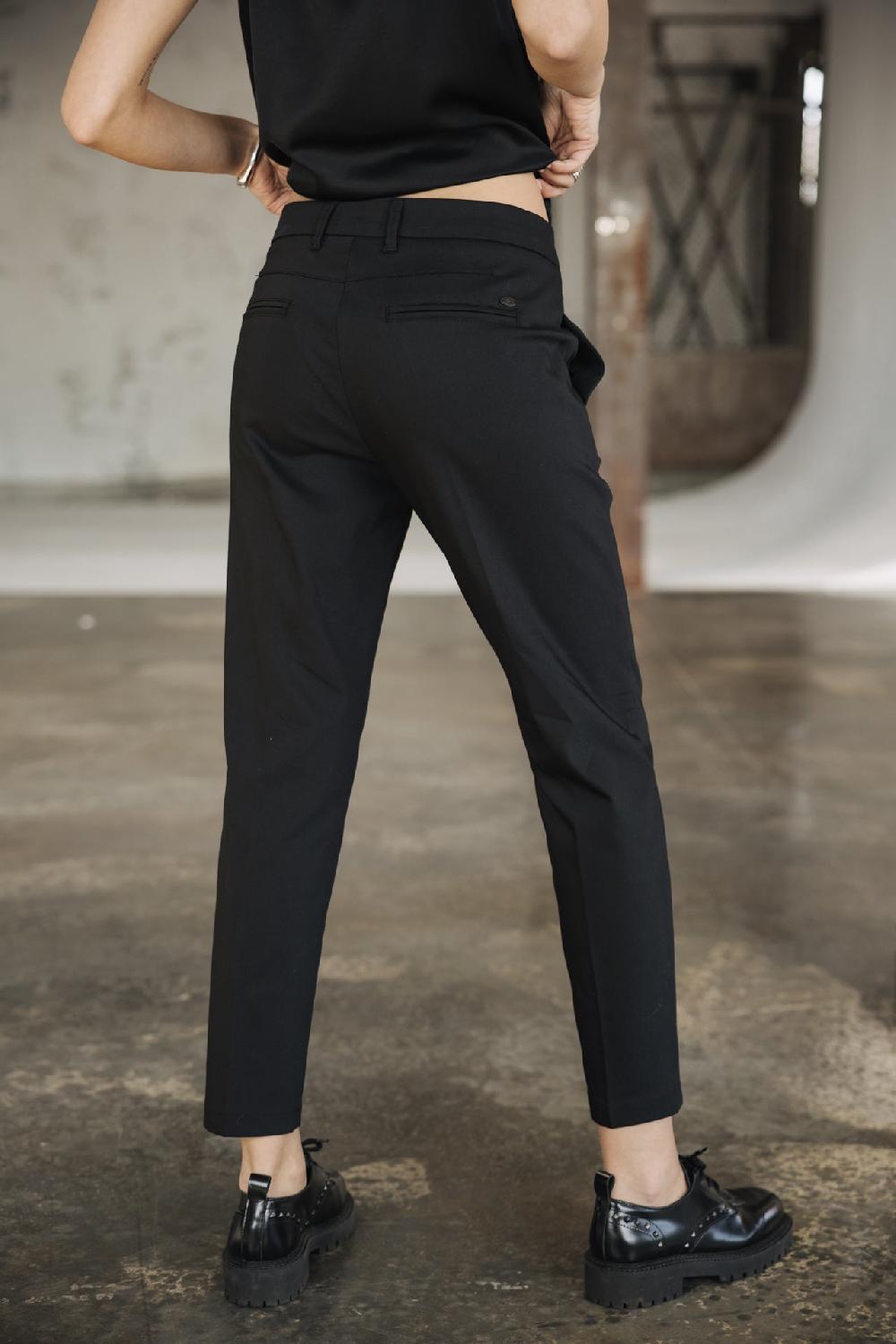 Freeman T. Porter Willow Polyneo Pantalon Slim Femme Black