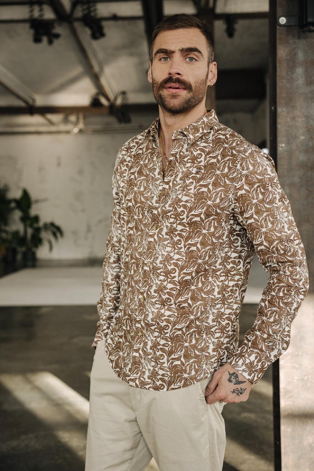 freeman t. porter Yoris Obliqua Chemise ajustée Homme original