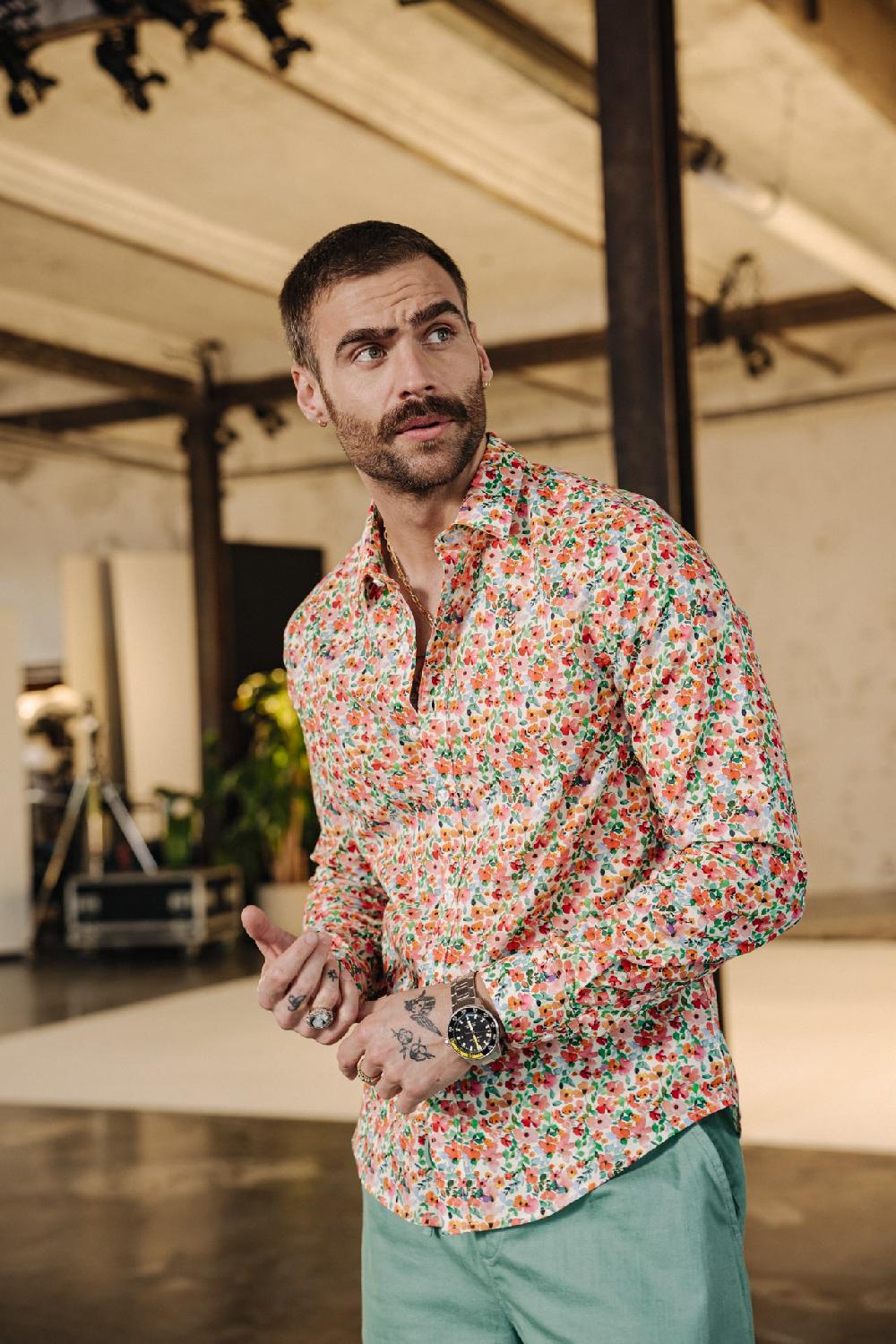 Freeman T. Porter Yoris Prados Chemise Ajustée Homme Original