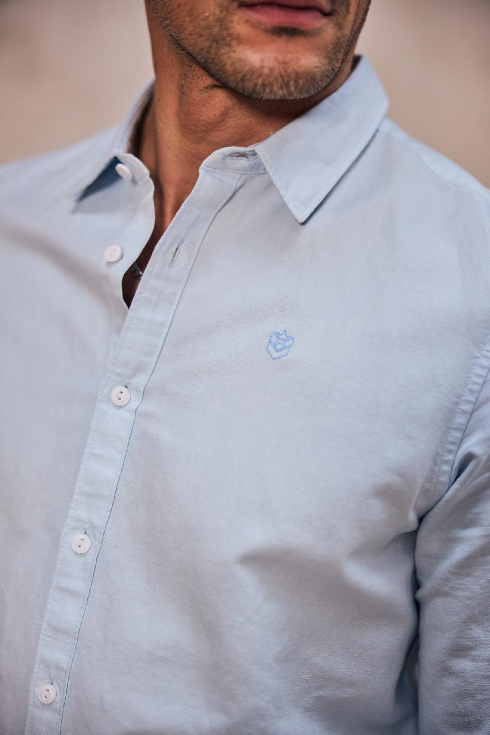 Freeman T. Porter Yoris Swindown Chemise Ajustée Homme Skyway