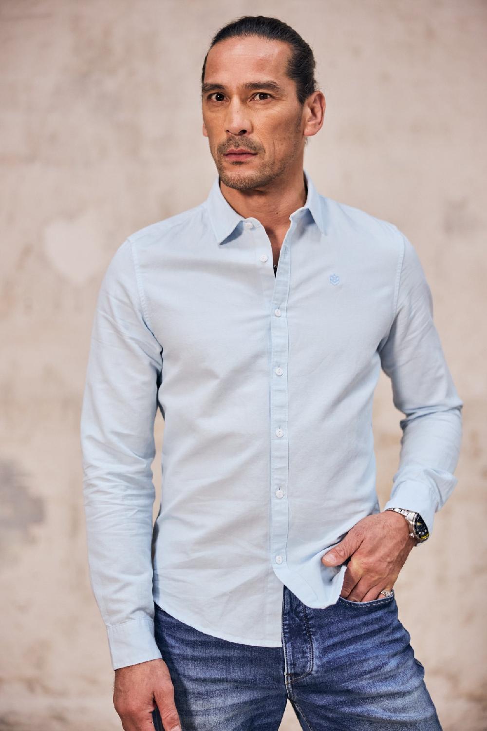 Freeman T. Porter Yoris Swindown Chemise Ajustée Homme Skyway