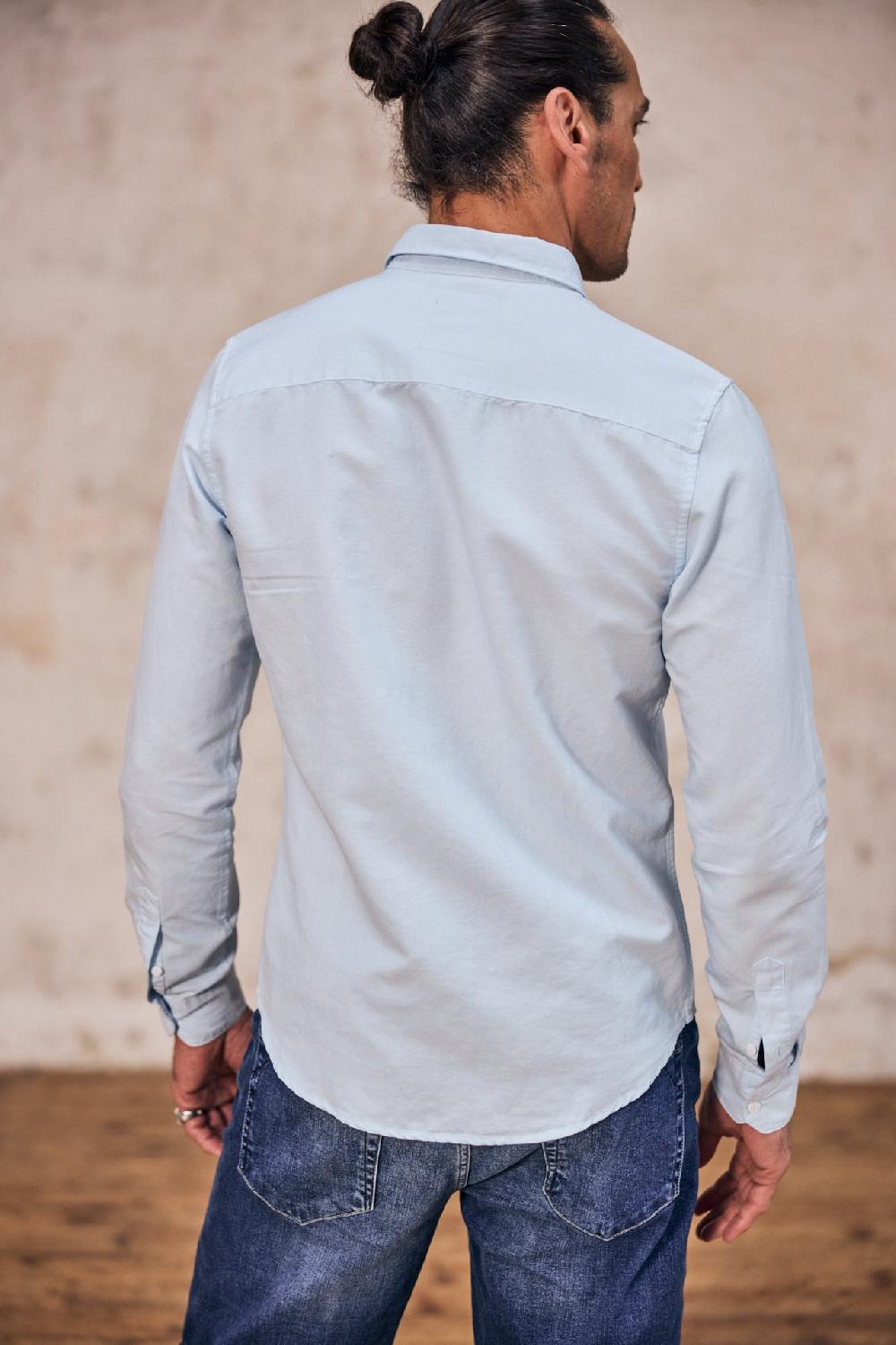 Freeman T. Porter Yoris Swindown Chemise Ajustée Homme Skyway