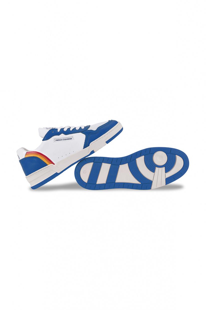 French Disorder Baskets ICONIC RAINBOW Navy