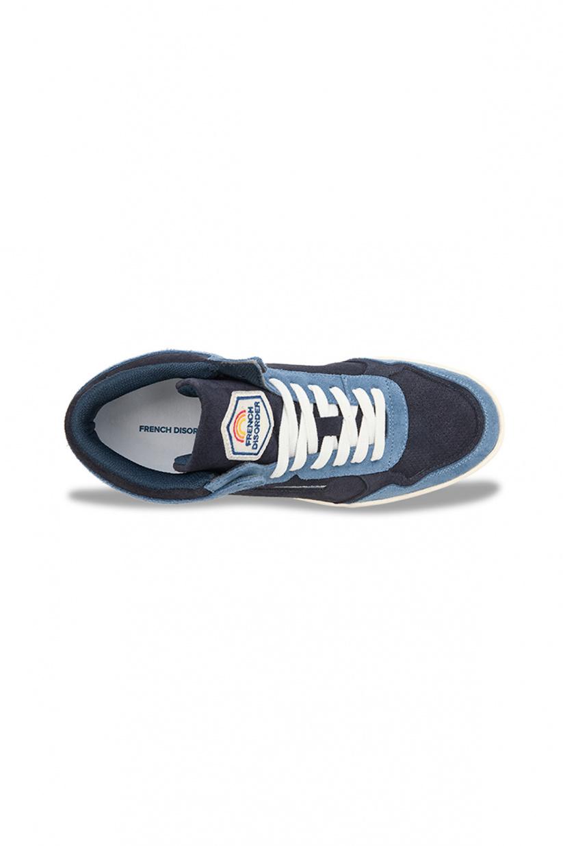 French Disorder Baskets MID RAINBOW Navy