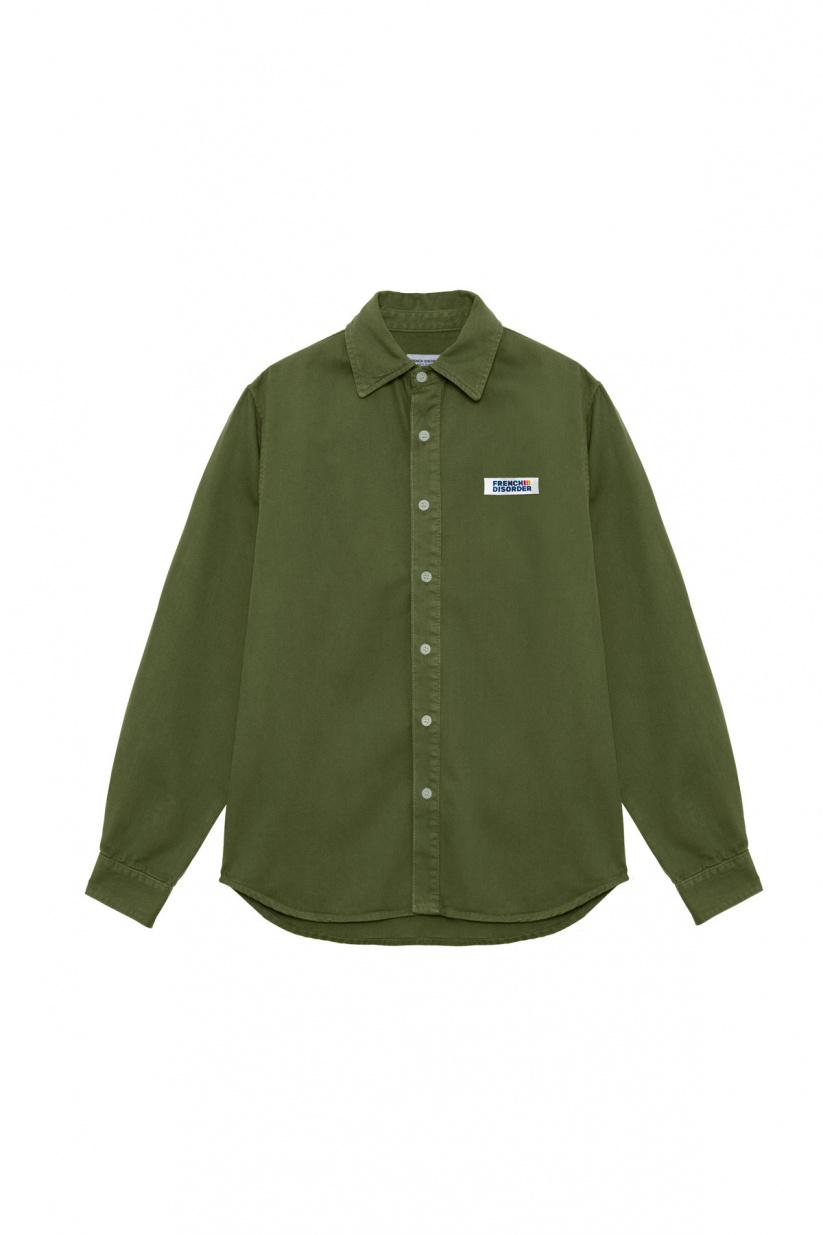 French Disorder Chemise Scott Twill Kaki