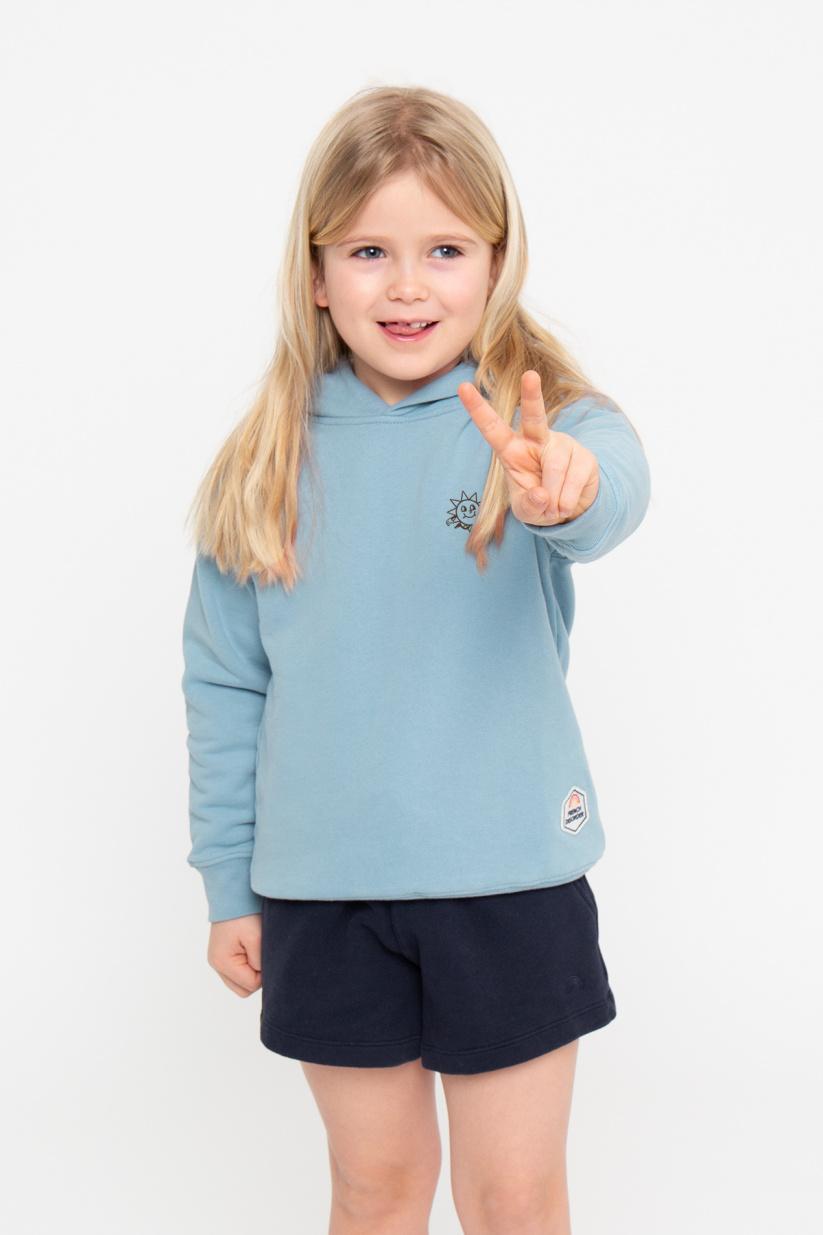 French Disorder Hoodie Benny GOOD MORNING Deep Sea