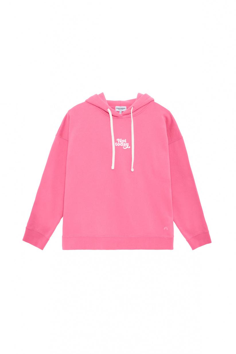 French Disorder Hoodie Joy NOT TODAY Magenta
