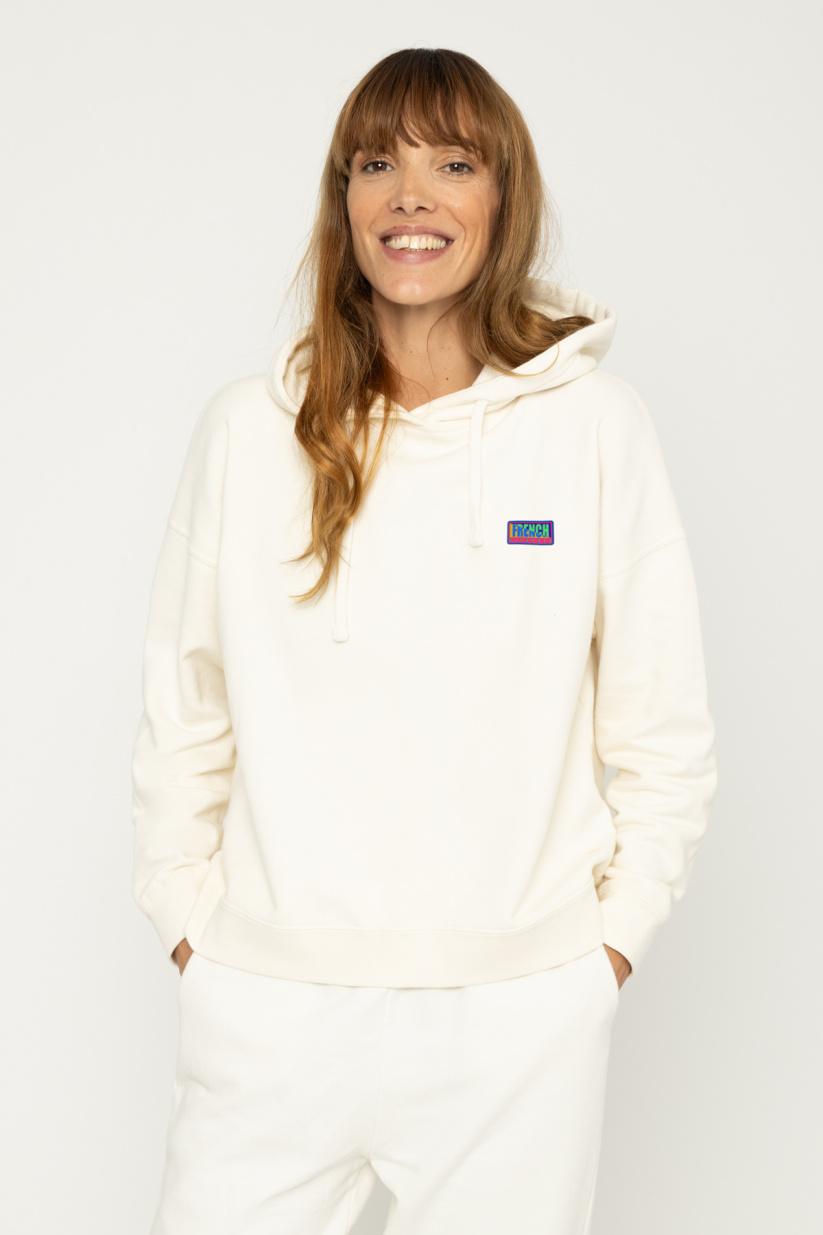 French Disorder Hoodie Joy Patch FD 90'S Crème