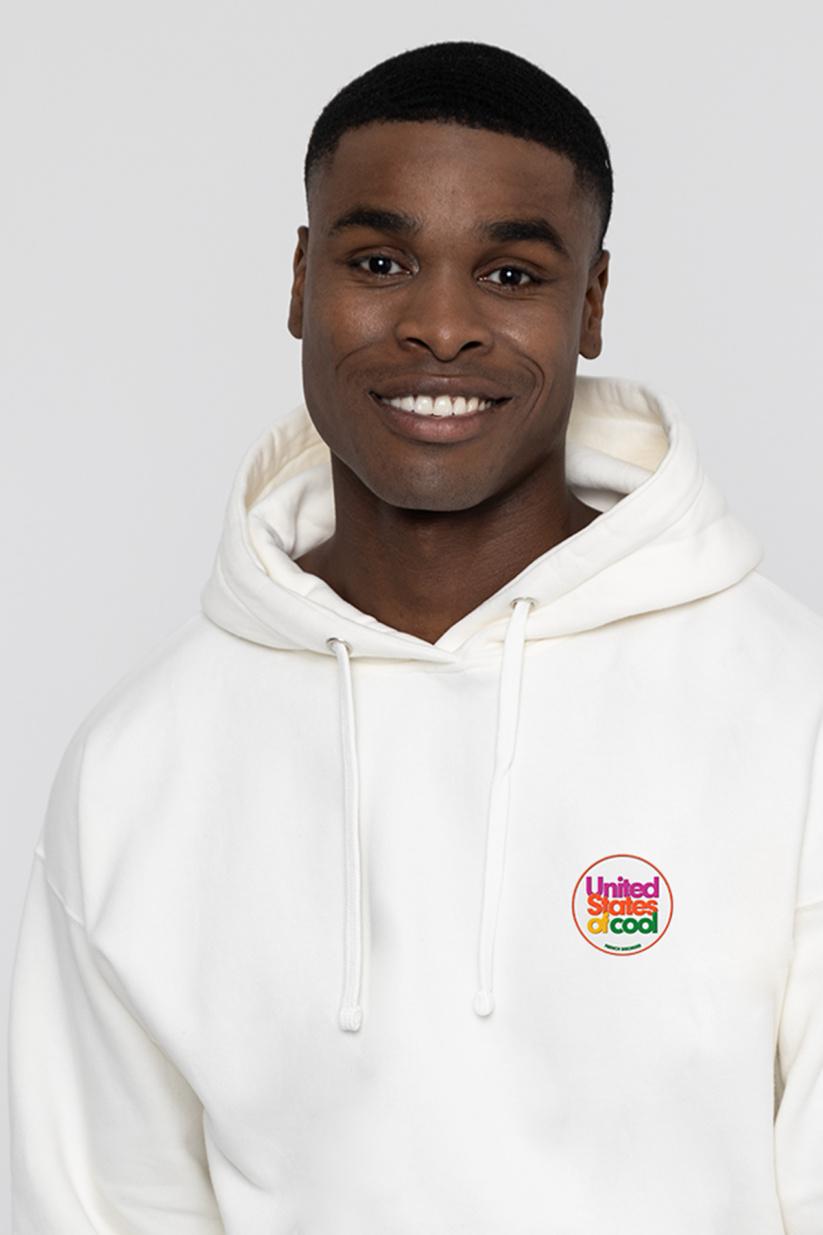 french disorder Hoodie Kenny patch US COOL Crème