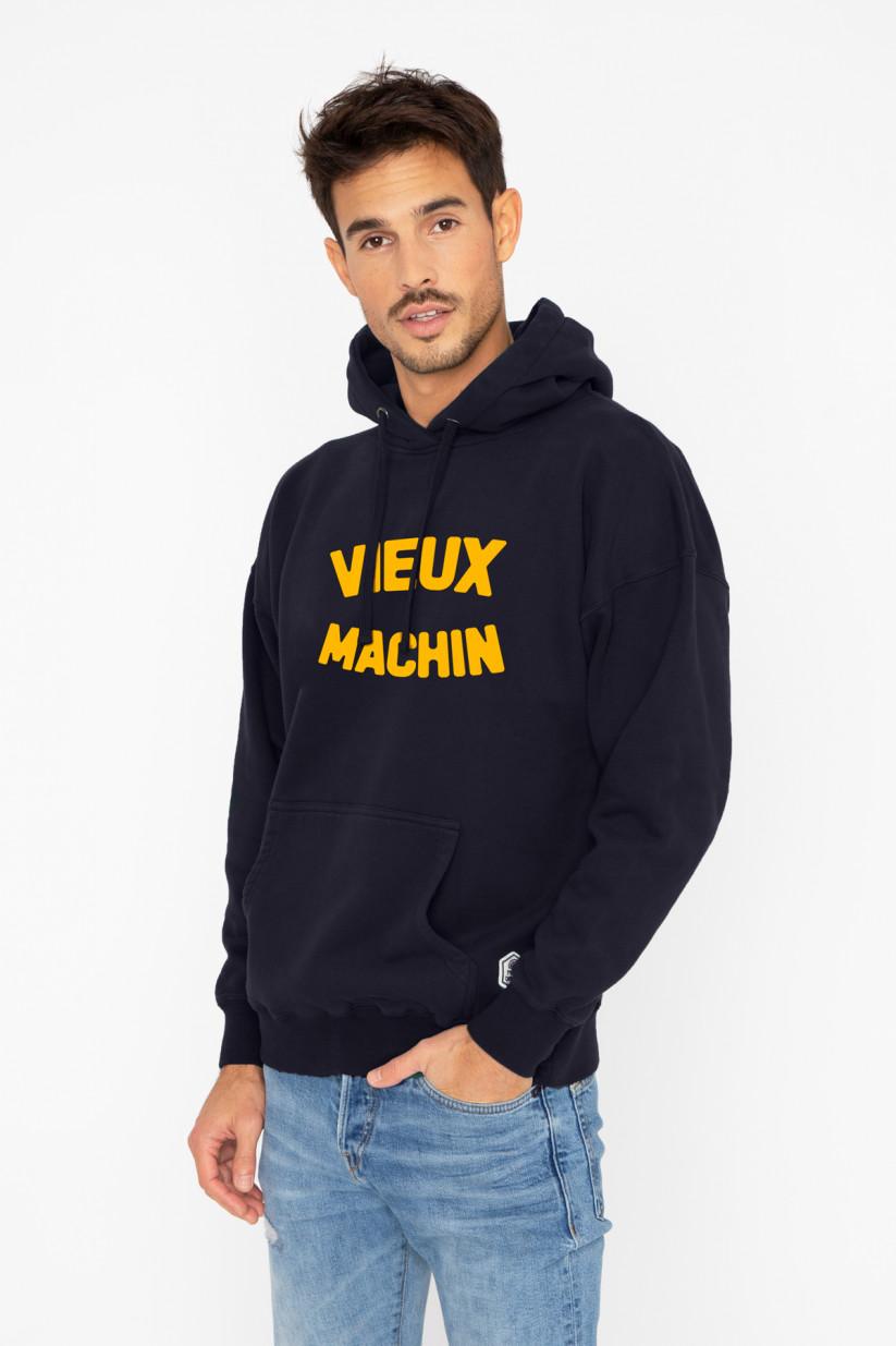 french disorder Hoodie Kenny VIEUX MACHIN Navy