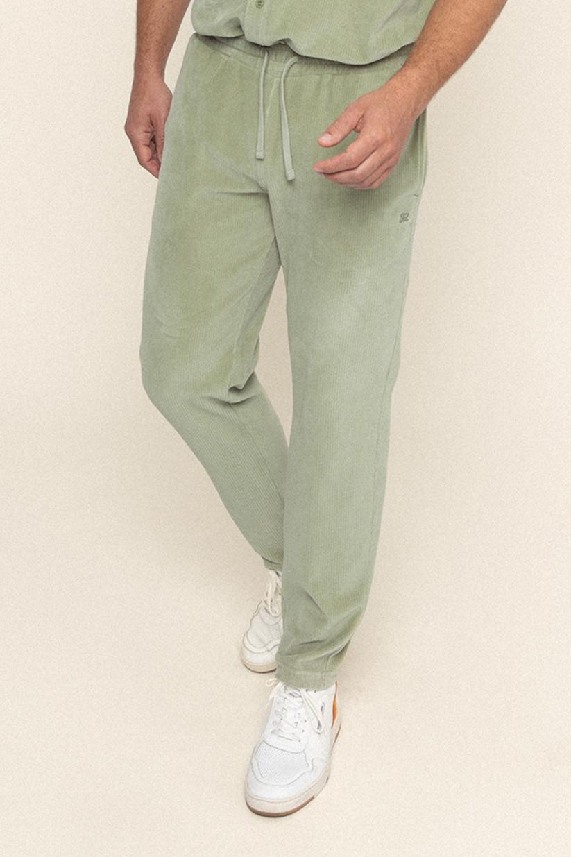 French Disorder Jogger GIO Côtelé Sauge
