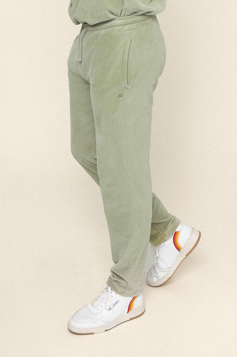 French Disorder Jogger GIO Côtelé Sauge