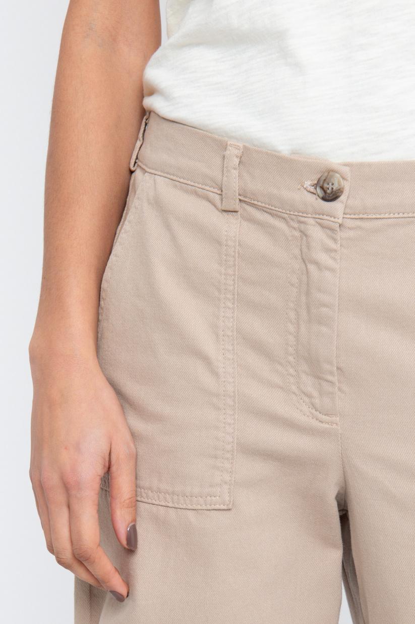 French Disorder Pantalon GIULIA Twill Faded Denim