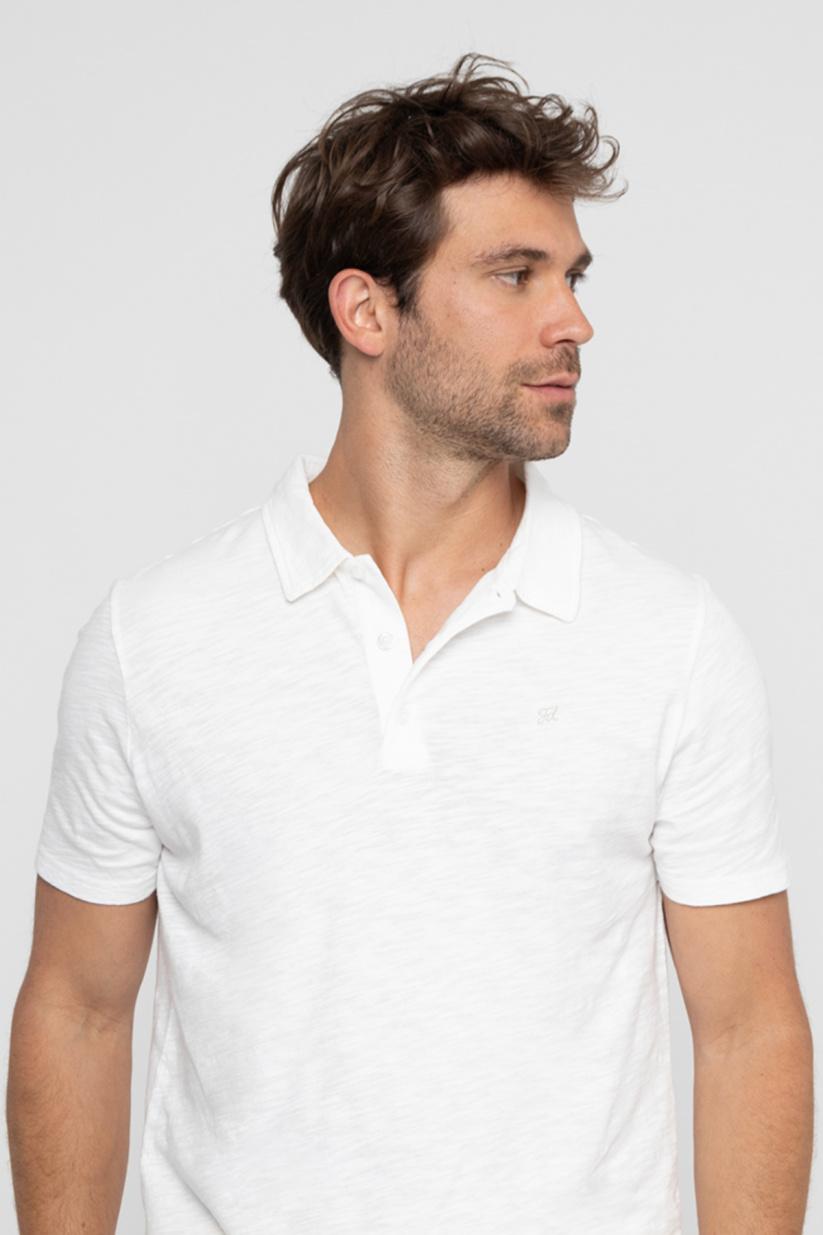 French Disorder Polo DUSTIN Flammé Crème