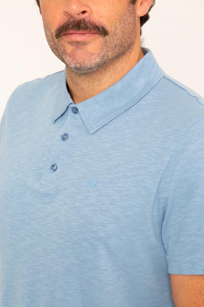 French Disorder Polo DUSTIN Flammé Crème